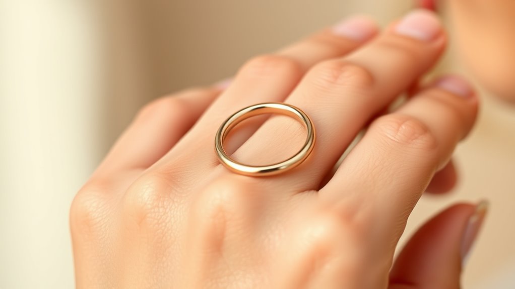 stylish rose gold septum rings