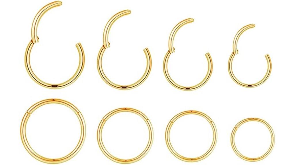 surgical steel nose jewelry