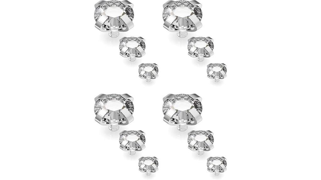 titanium dermal anchor set