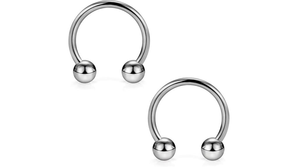 titanium horseshoe septum