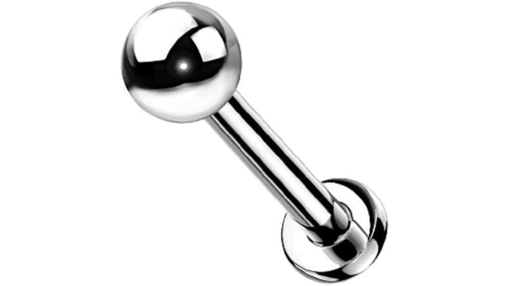 titanium owl piercing jewelry