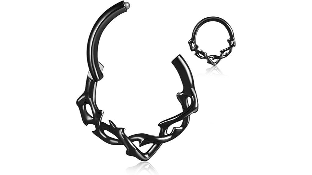 titanium septum nose ring