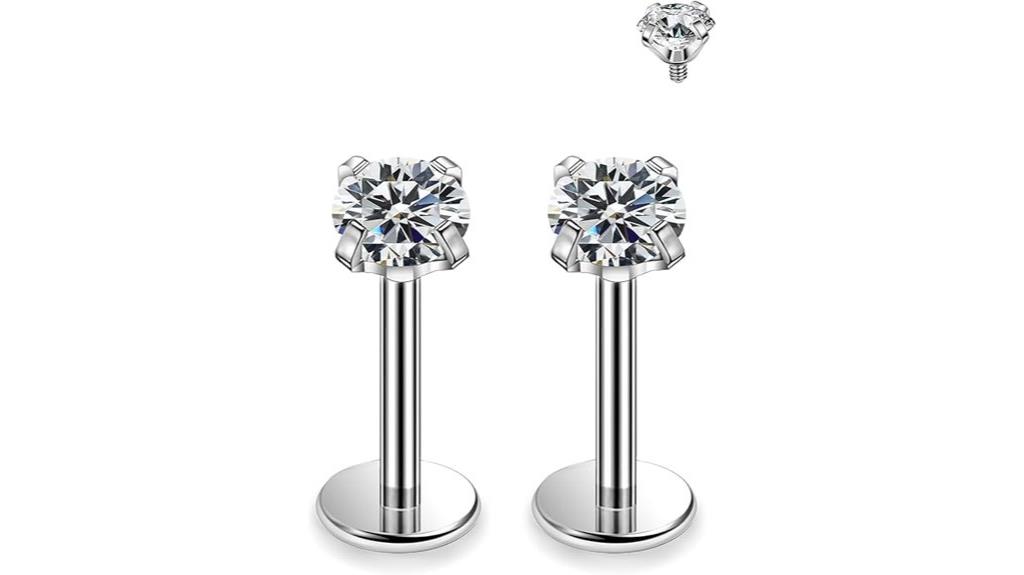 titanium steel body jewelry