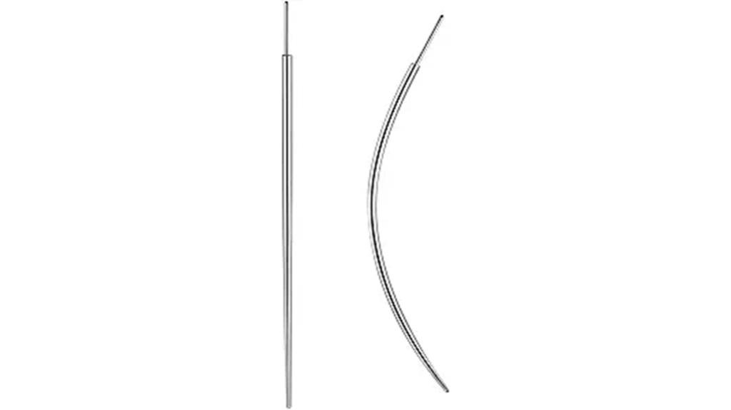 titanium threadless piercing taper