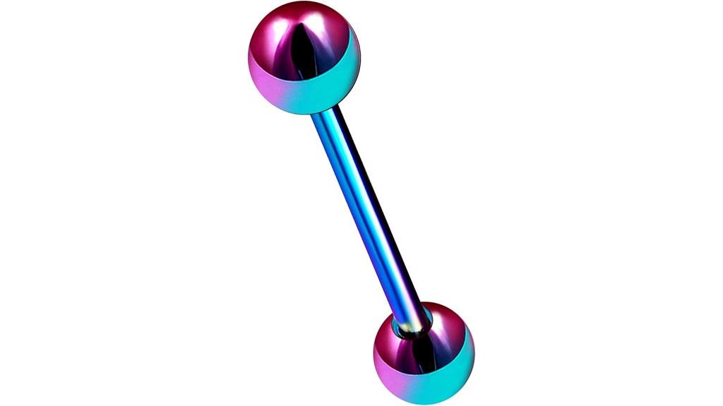 titanium tongue nipple jewelry