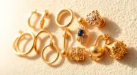 top 8 gold nose rings