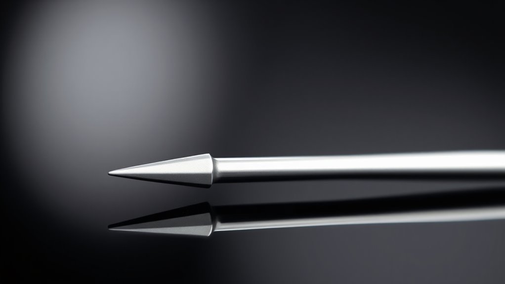 top bevel piercing needles