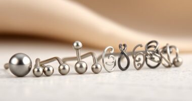 top durable steel nose jewelry