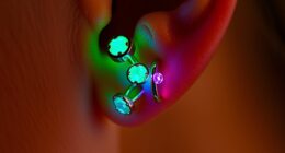 top glow in dark tragus rings