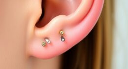 top internally threaded tragus jewelry