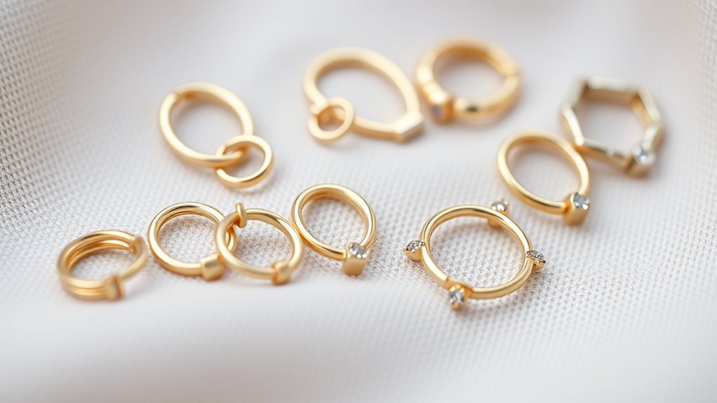 top nose hoop jewelry