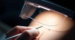 top piercing magnifying visors