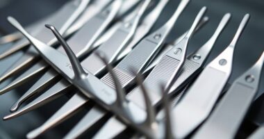 top septum forceps selection