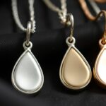 top teardrop surface jewelry