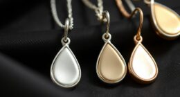 top teardrop surface jewelry