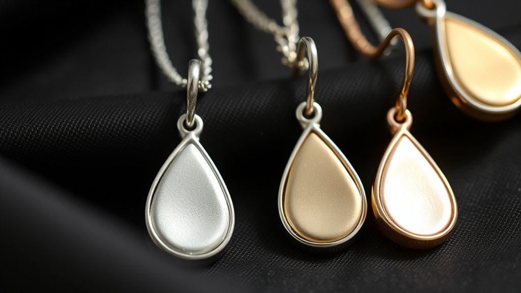 top teardrop surface jewelry