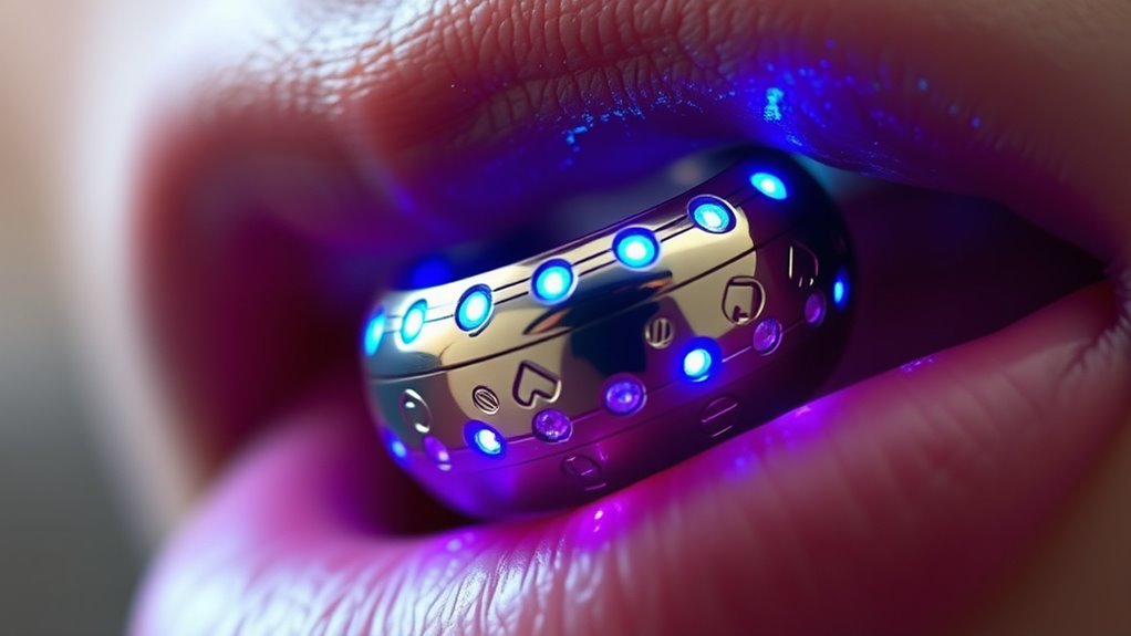 top vibrating tongue rings