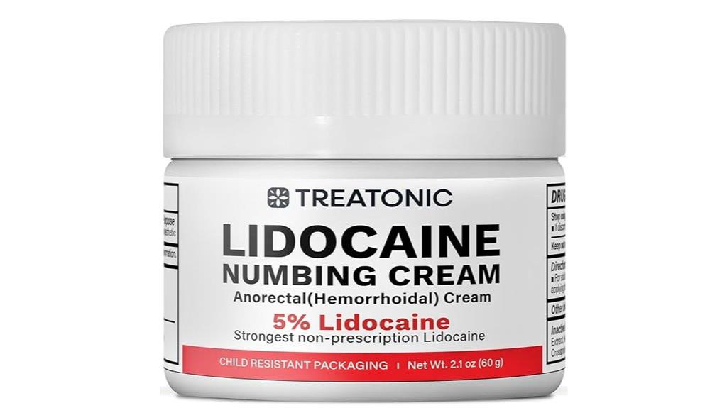 topical 5 lidocaine cream