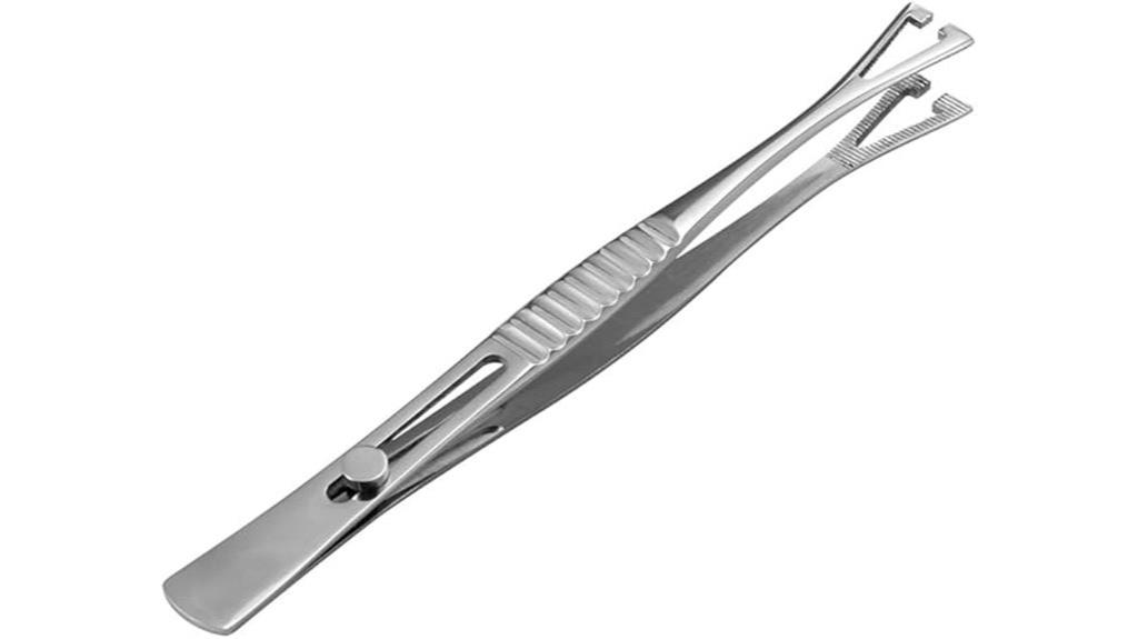 triangle piercing clamp