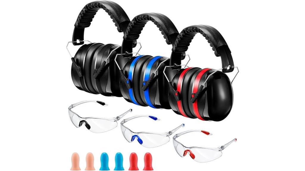 triple pack ear muffs