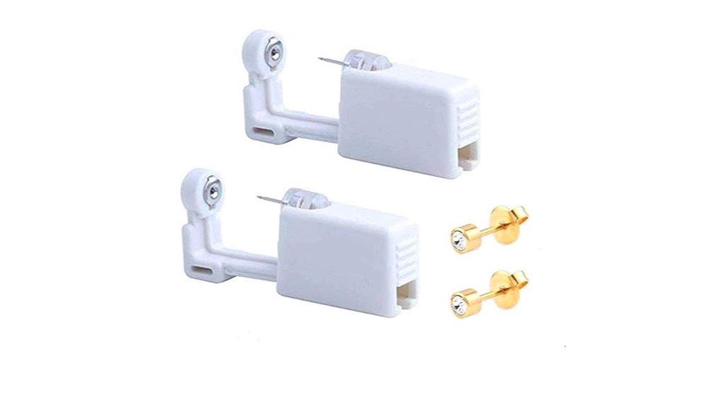two pack disposable piercing kit