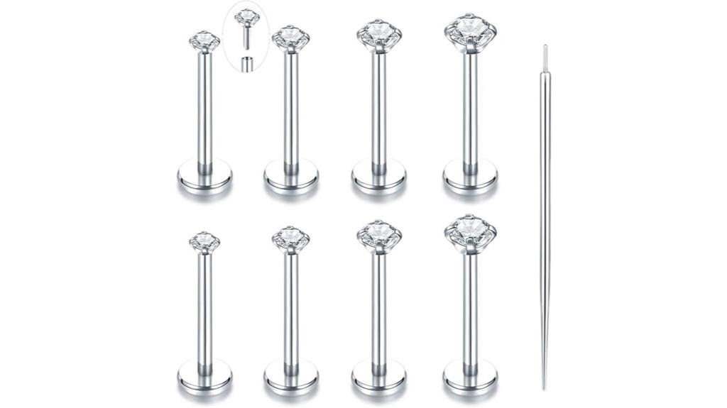 varied oveta lip rings