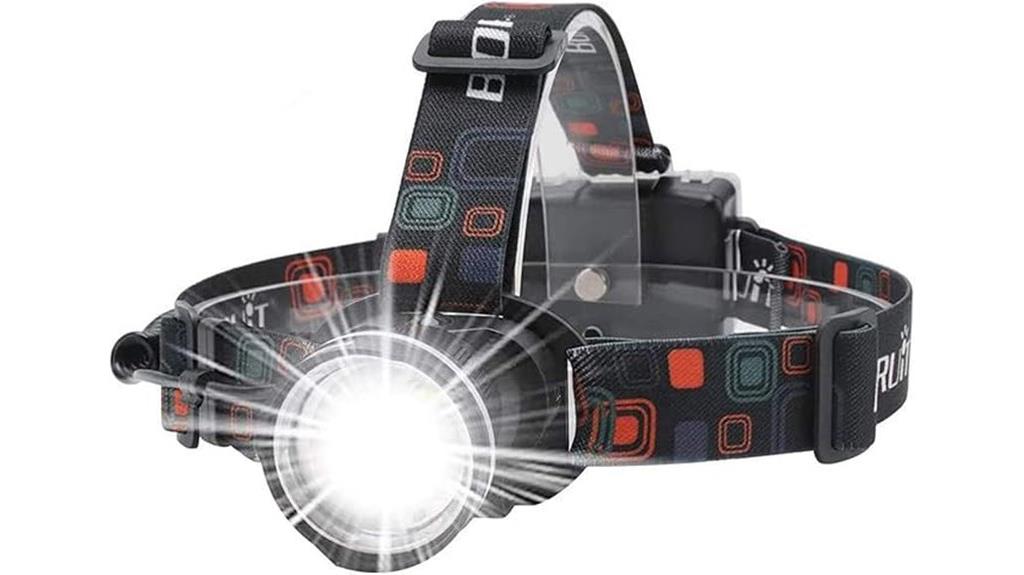 waterproof led headlamp with modes