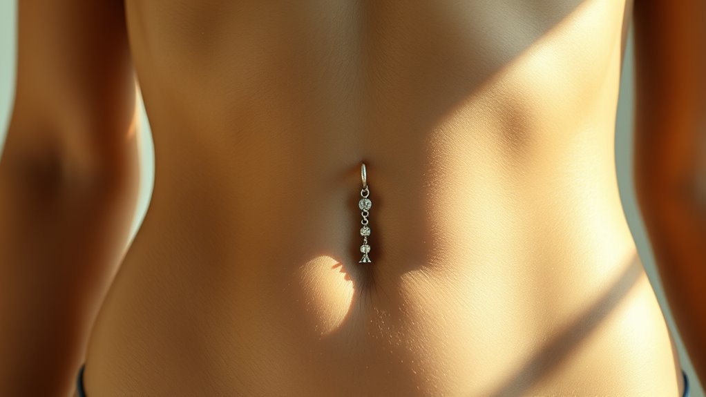 90s style belly button resurgence