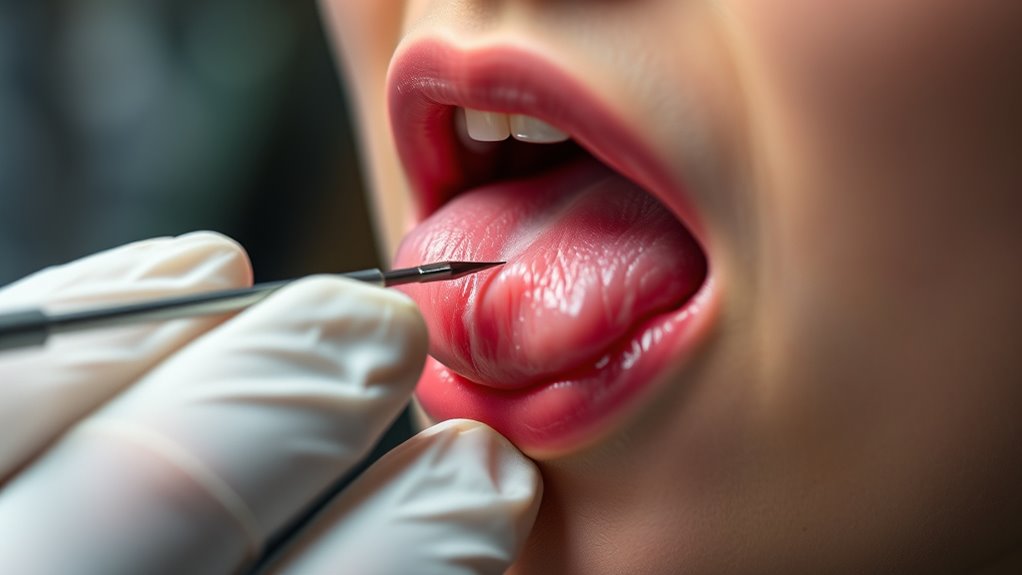 accurate oral piercing methods