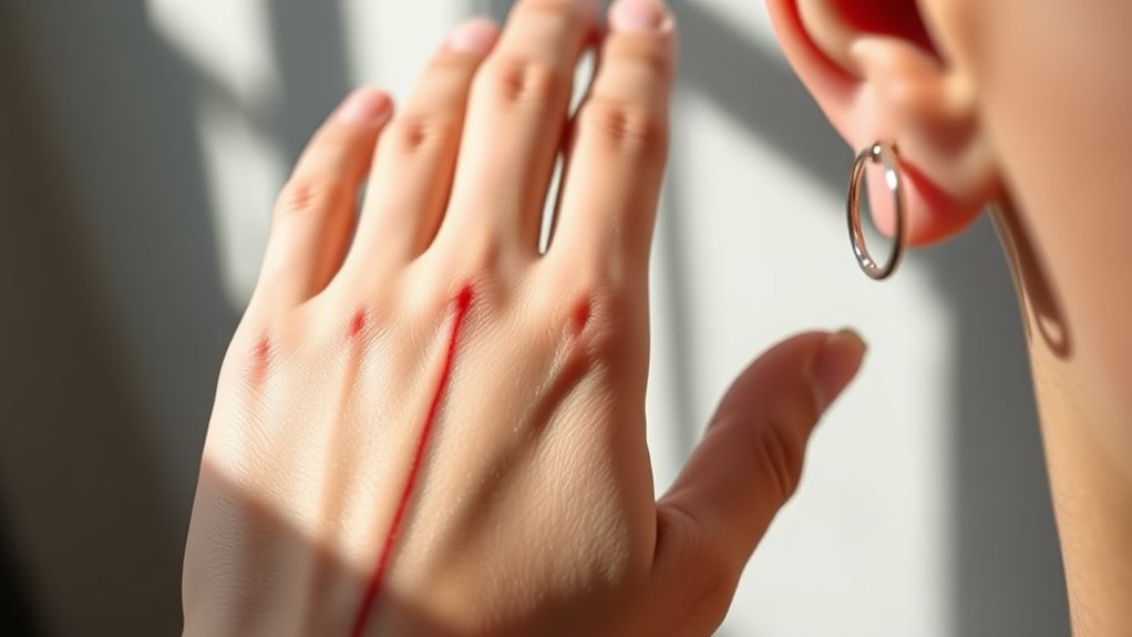 acupressure and piercing connections