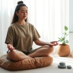 calm anxiety through meditation