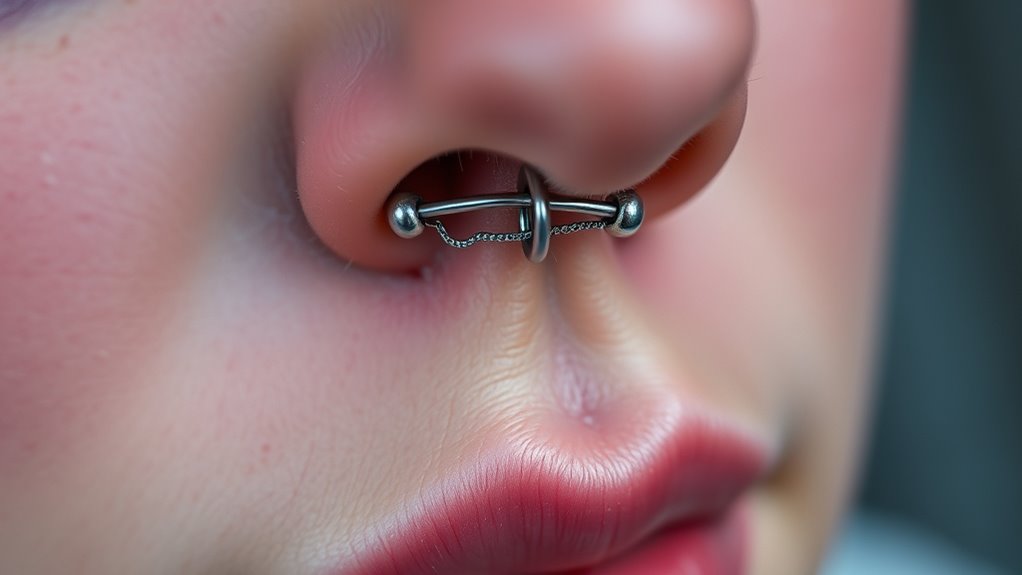 careful piercing healing practices
