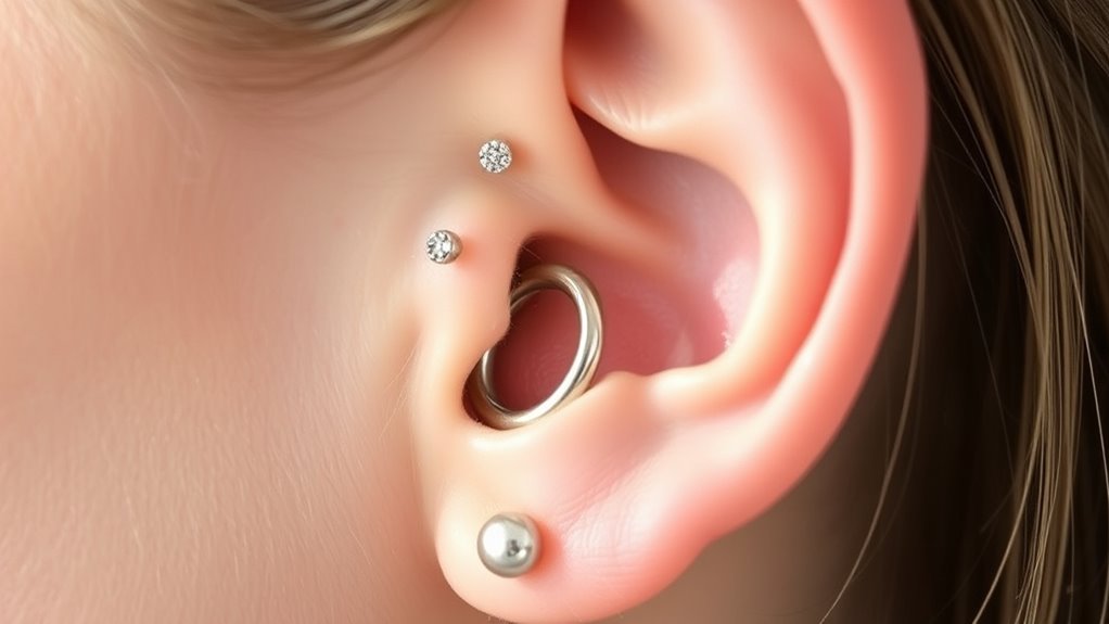 cartilage piercings healing time