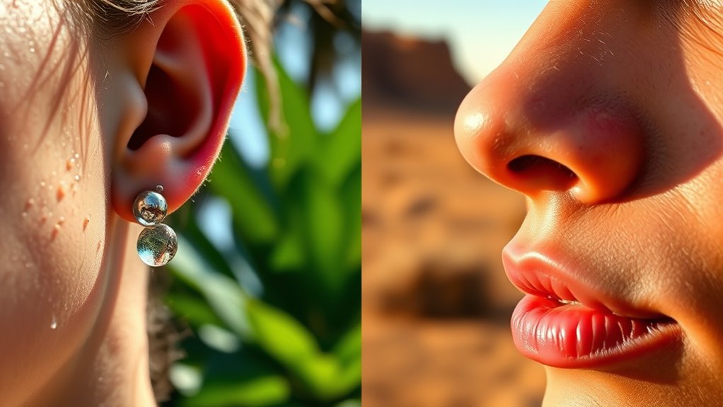 climate specific piercing maintenance