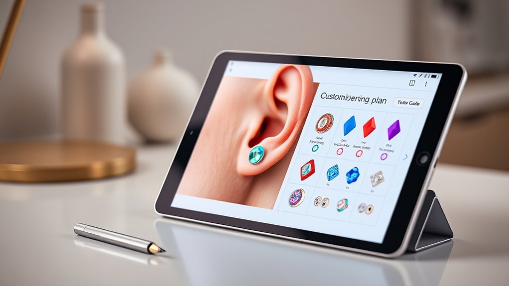 custom piercing plans online