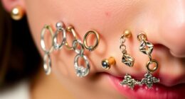 different septum piercing styles