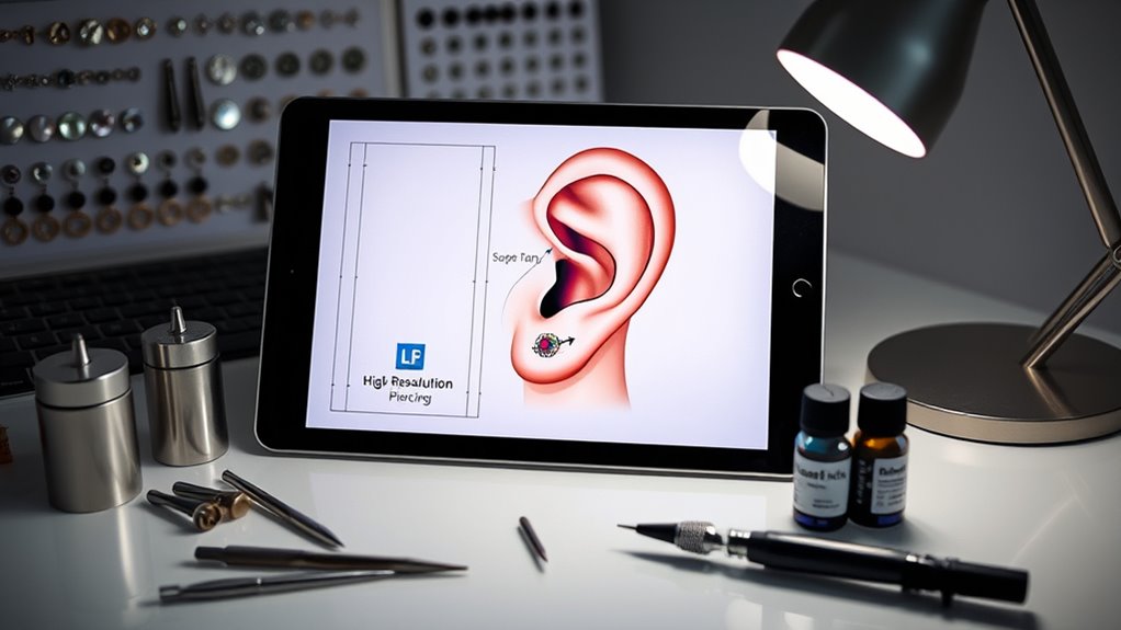 digital piercing planning tools