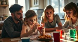 discussing piercing with parents