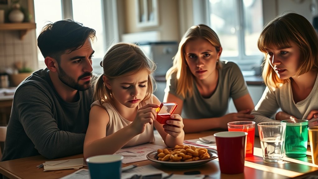 discussing piercing with parents