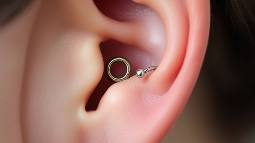 ear cartilage piercing differences
