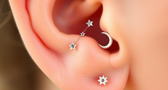 ear piercing design ideas