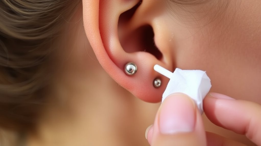 gentle cleaning prevents infection