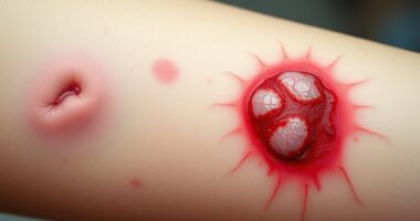 healing signs versus infection
