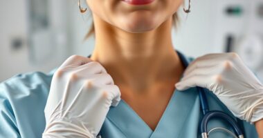 healthcare piercing policies