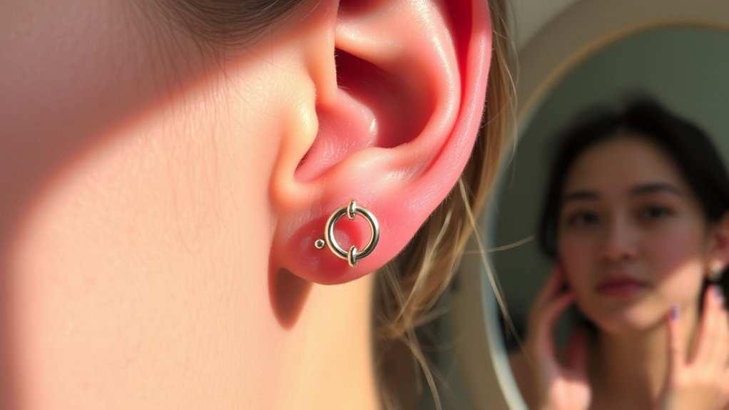 hormonal shifts after piercing