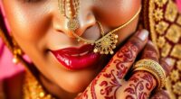 indian bridal nose jewelry