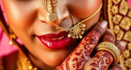 indian bridal nose jewelry