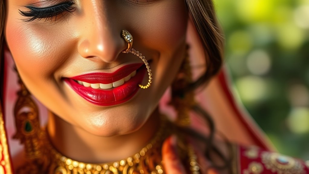 indian bridal nose symbolism