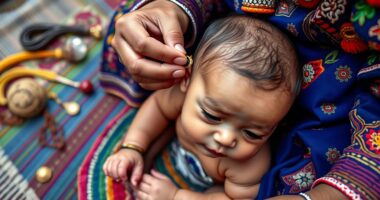 infant ear piercing customs