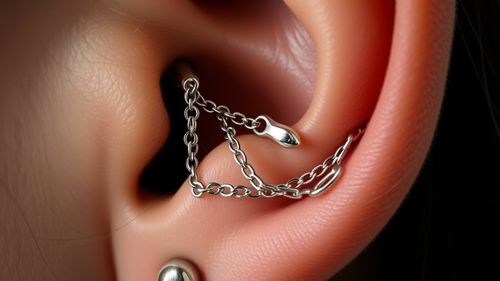 layered customizable ear jewelry